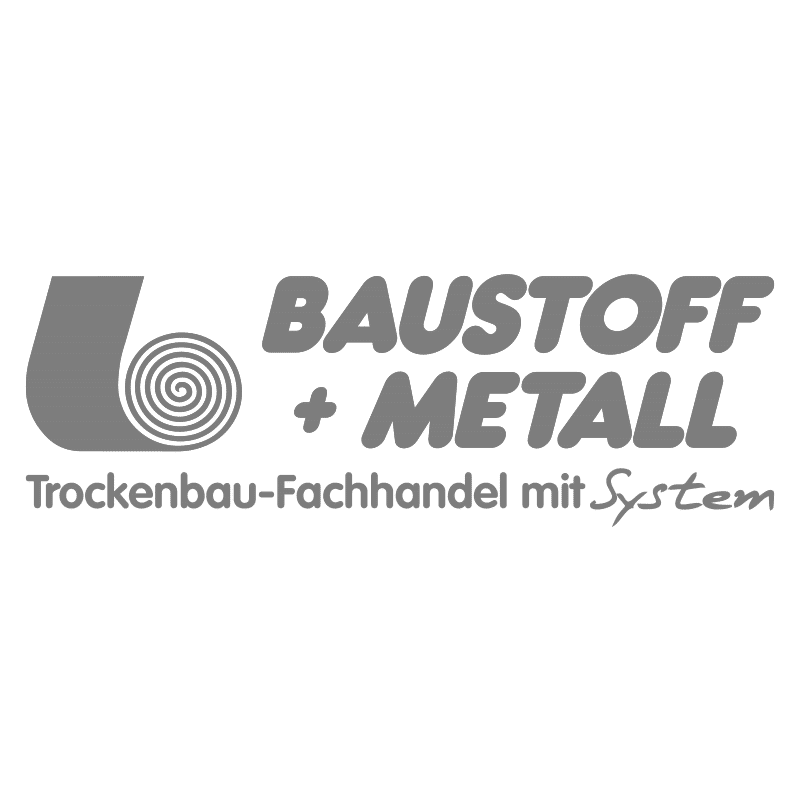 Logo Kunde Baustoff + Metall